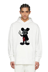 TWISTED MOUSE PATCH HOODIE